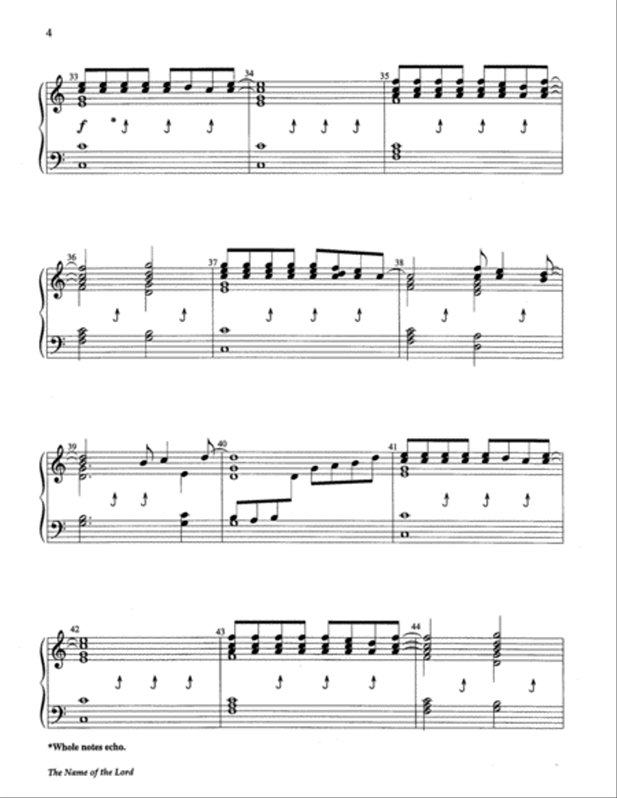 The Name of the Lord 3-Octaves scores gallery preview page 10