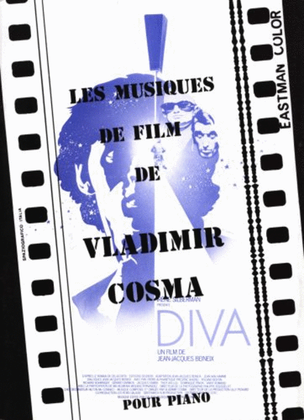 Book cover for Les musiques de film de vladimir cosma