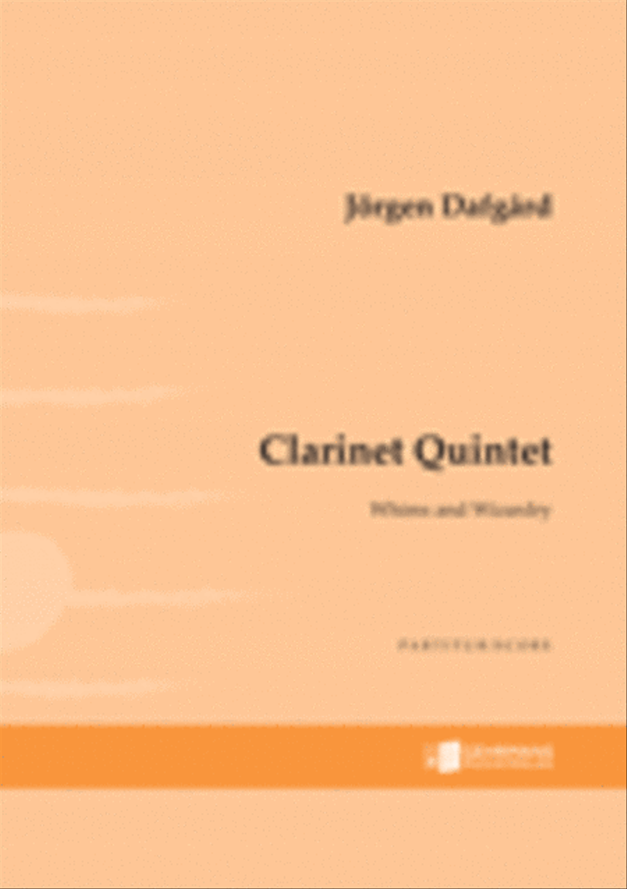 Clarinet Quintet Clarinet scores gallery preview page 1