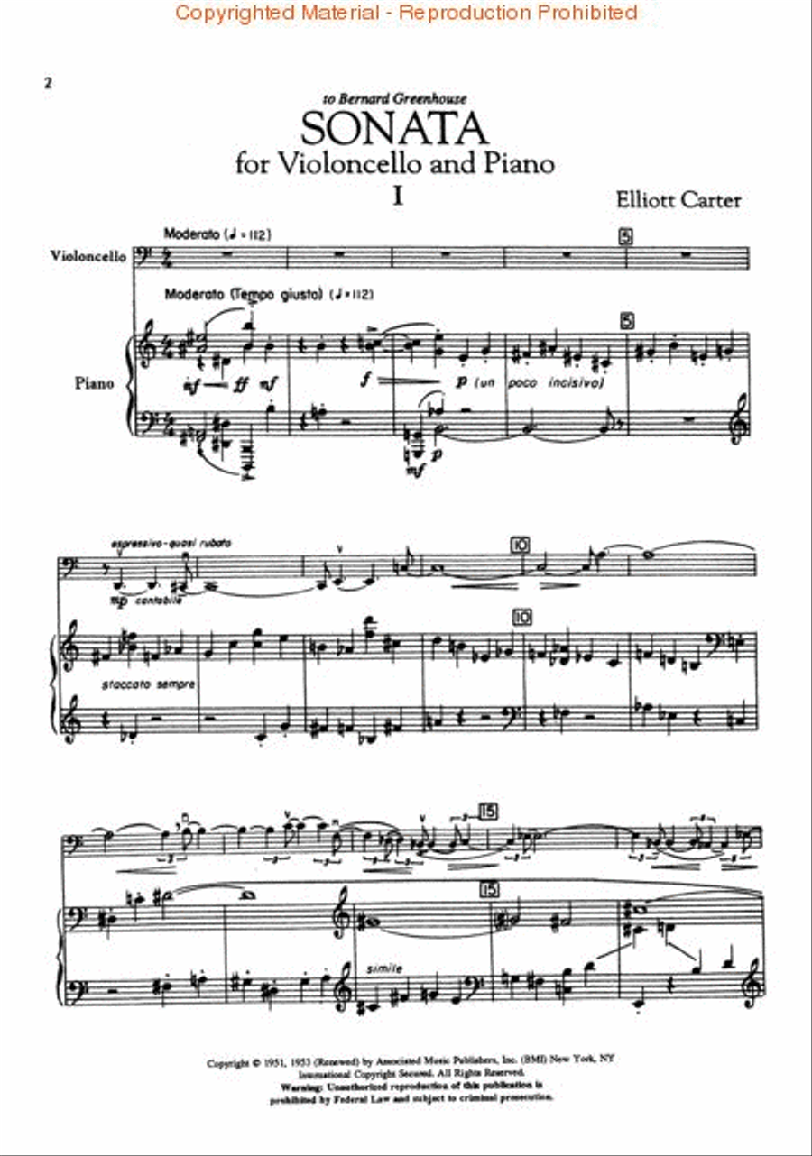 Sonata (1948) Piano Accompaniment scores gallery preview page 2