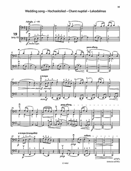 33 Duets for Two Violoncellos