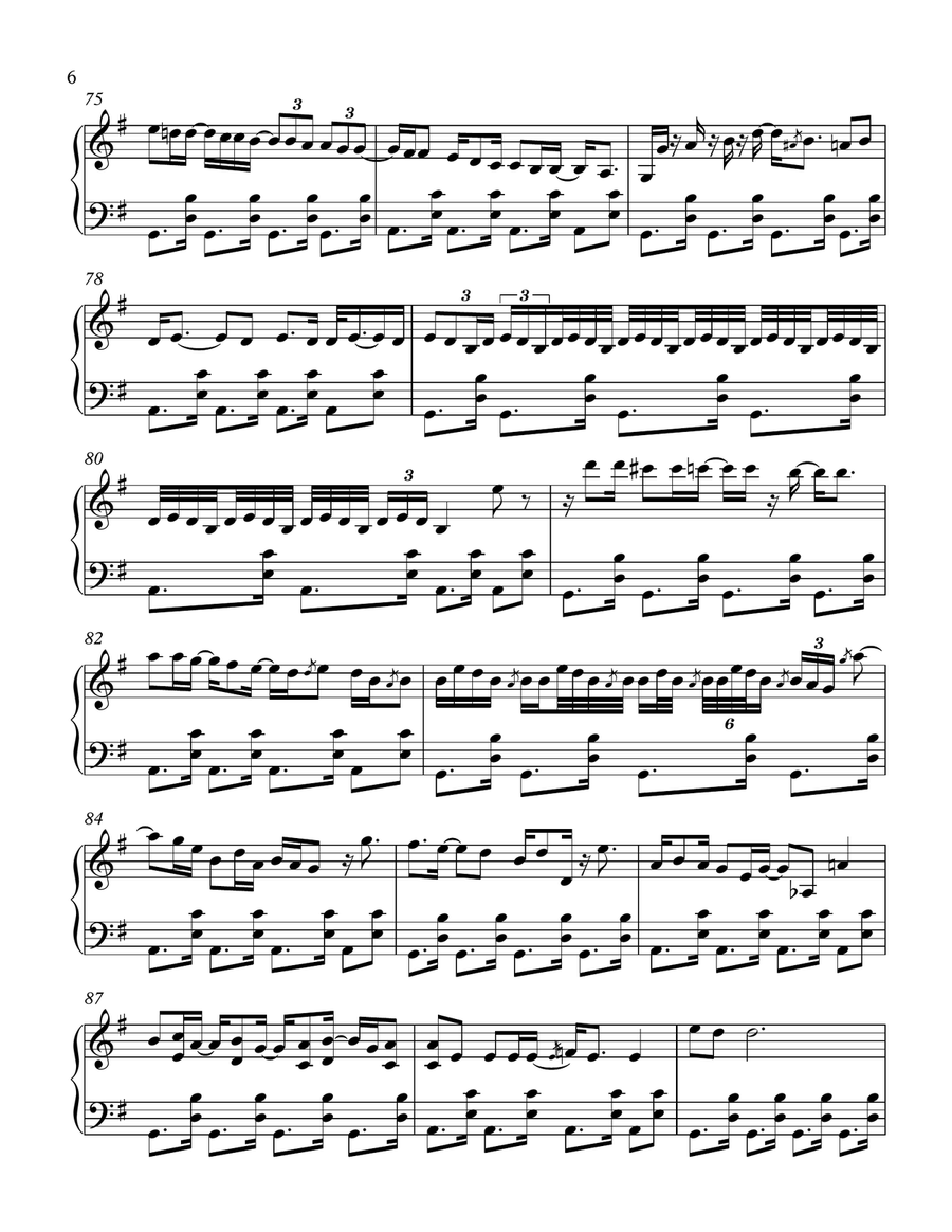 Samba Pa Ti Small Ensemble scores gallery preview page 6