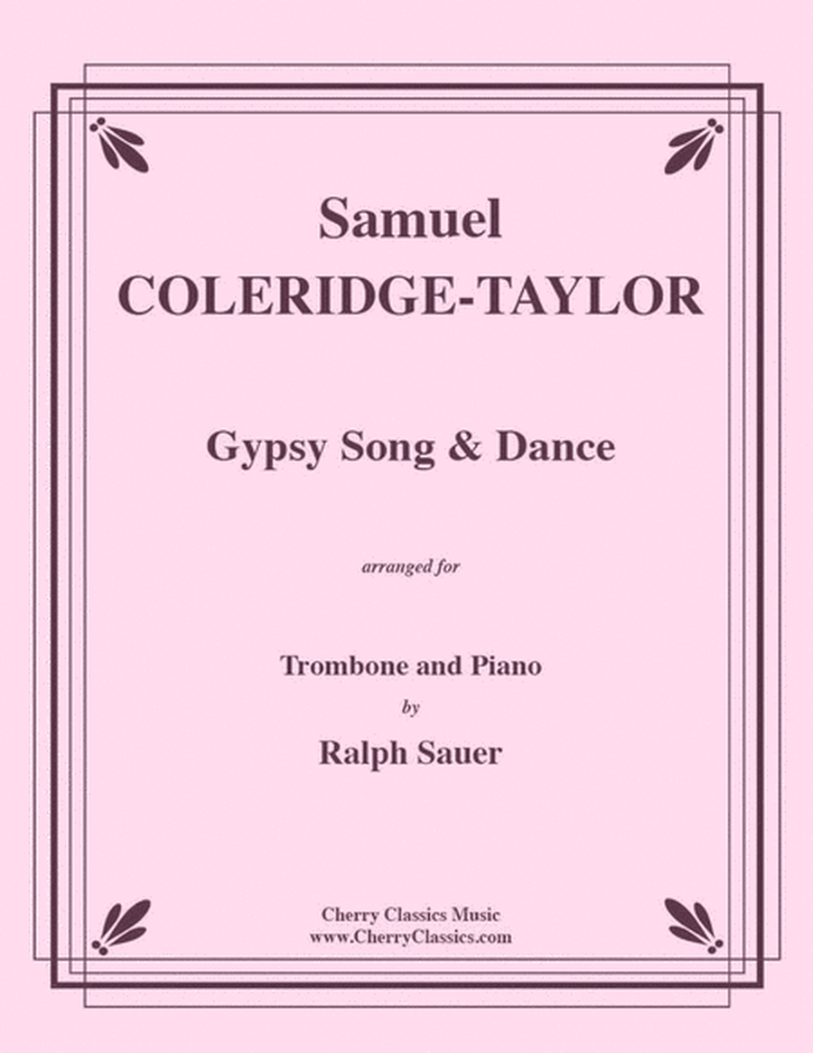 Gypsy Song and Dance for Trombone and Piano