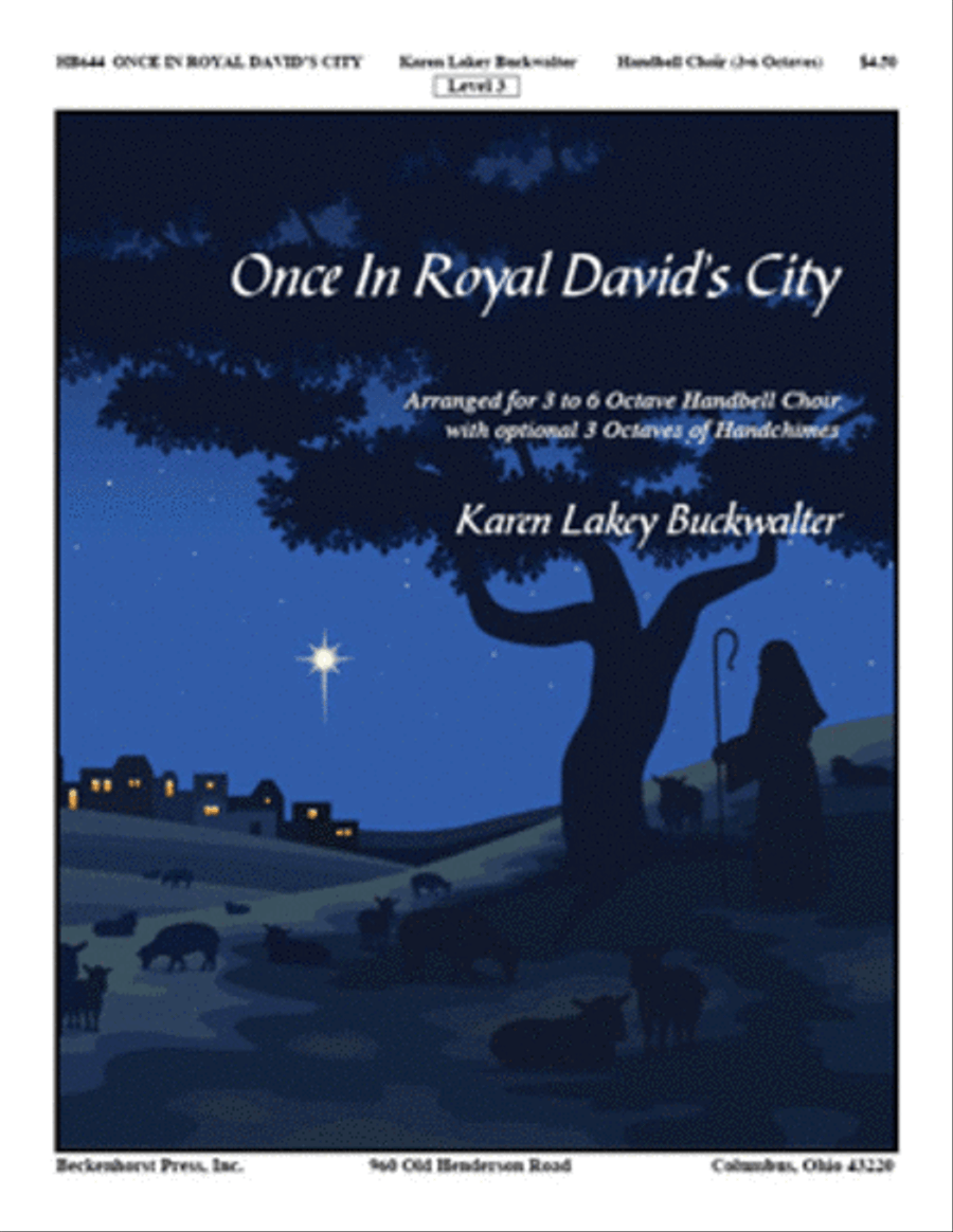 Once In Royal David's City - Buckwalter 5-Octaves scores gallery preview page 1