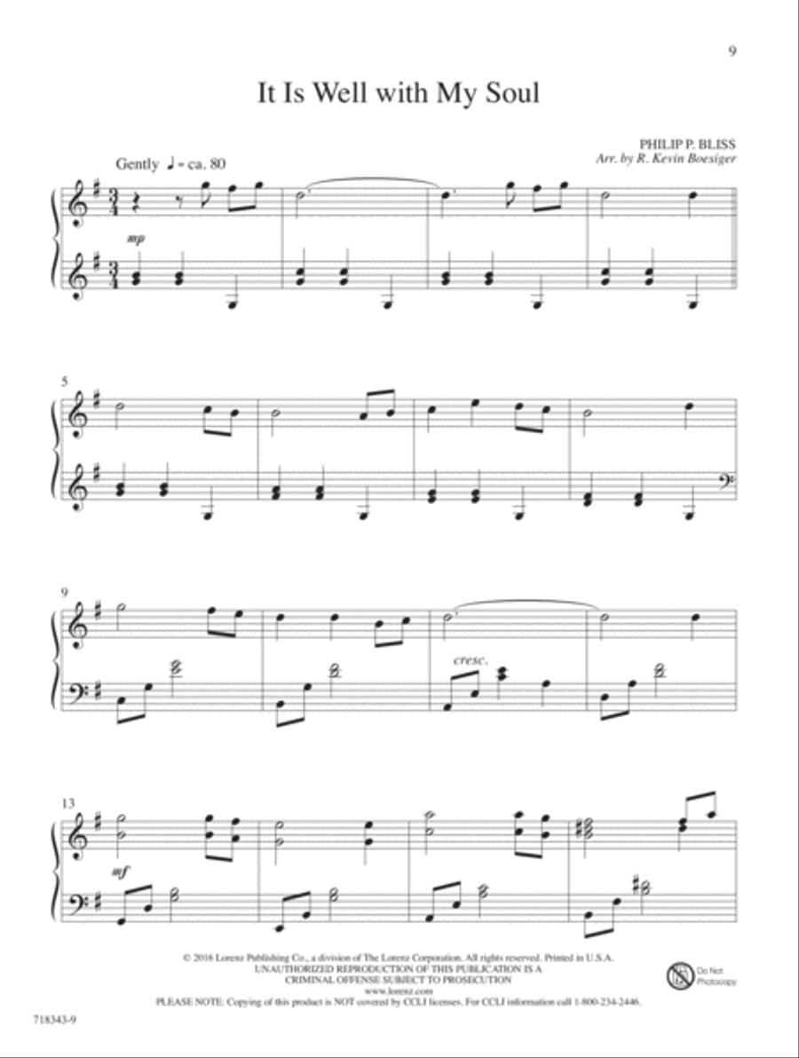 My Redeemer Piano Solo scores gallery preview page 5