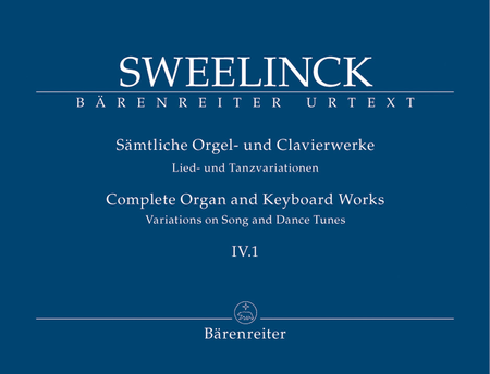 Complete Organ and Keyboard Works, Volume IV.1: Variations on Song and Dance Tunes (Part 1)
