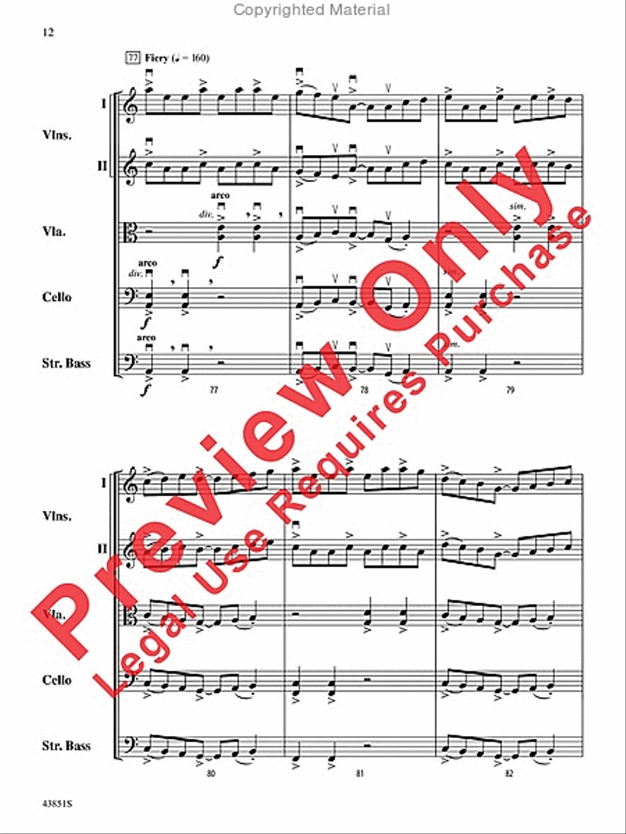 Impact String Orchestra scores gallery preview page 13