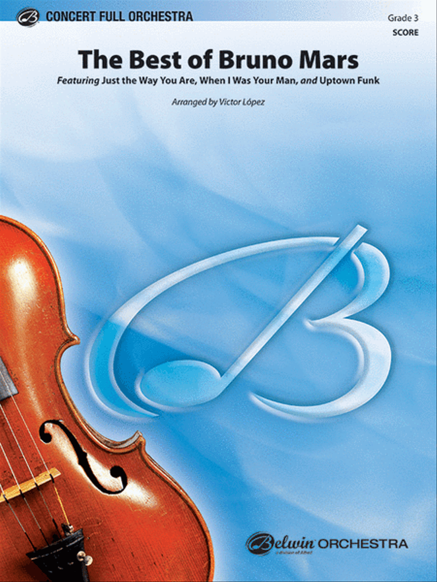 The Best of Bruno Mars Full Orchestra scores gallery preview page 1