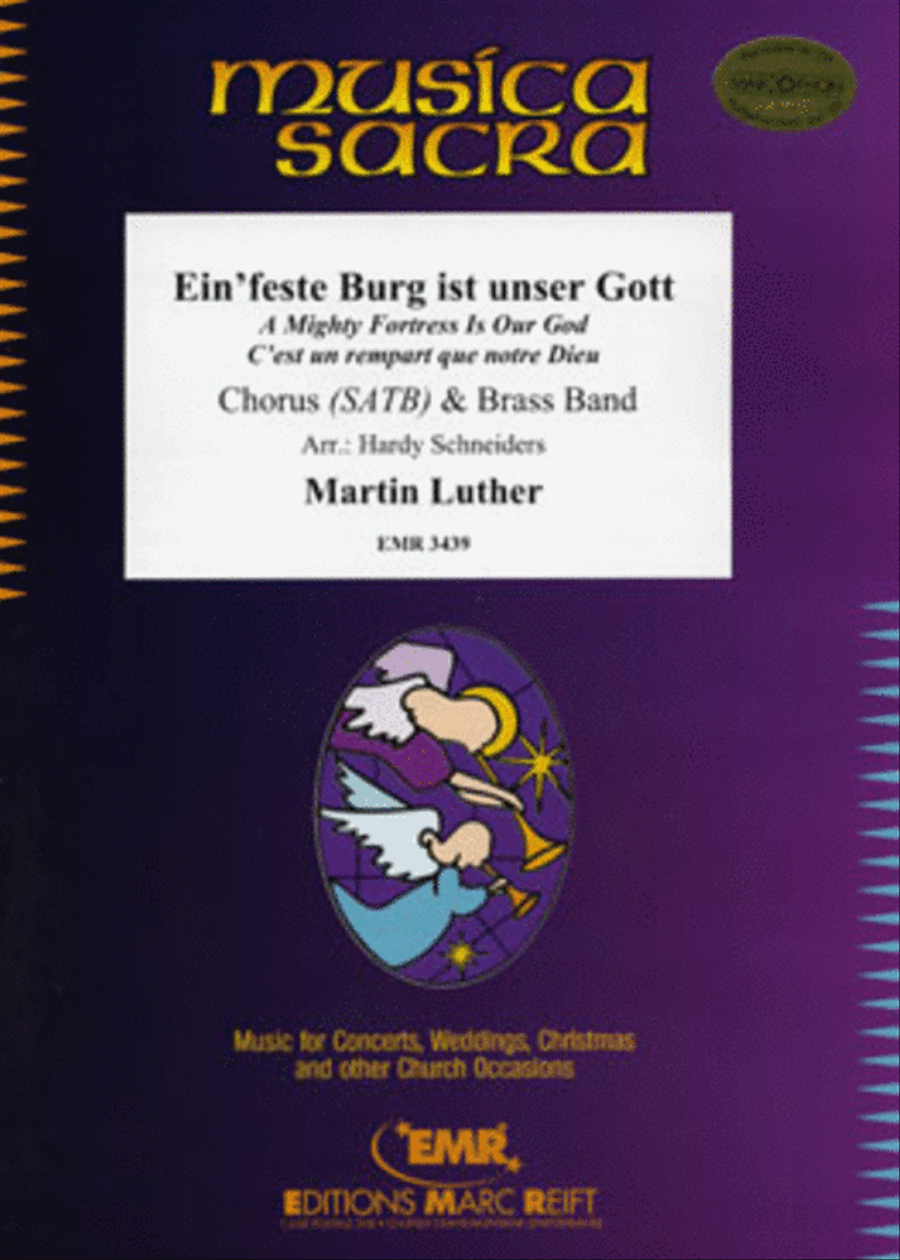 Ein' feste Burg ist unser Gott 4-Part scores gallery preview page 1