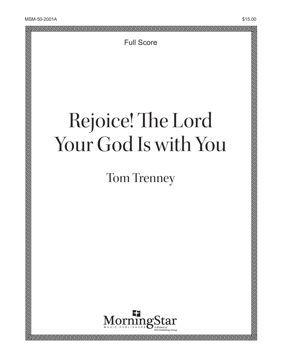 Rejoice! The Lord Your God Is with You Choir scores gallery preview page 1
