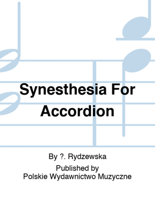 Synesthesia For Accordion