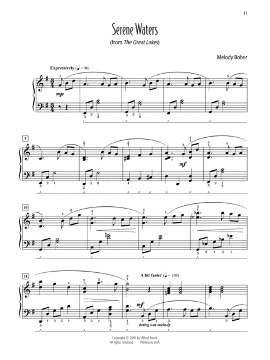 Melody Bober's Favorite Solos 1-3 (Value Pack) Easy Piano scores gallery preview page 23