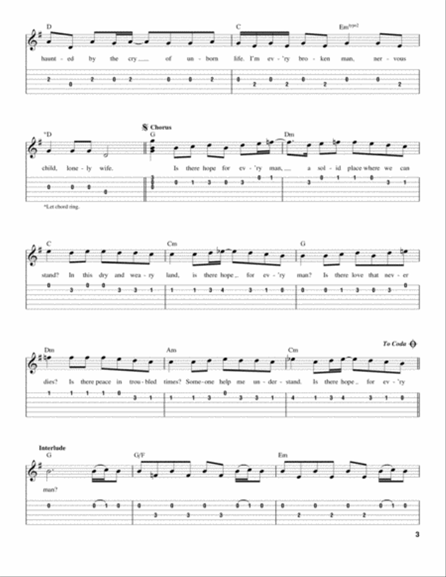 Every Man Acoustic Guitar scores gallery preview page 3