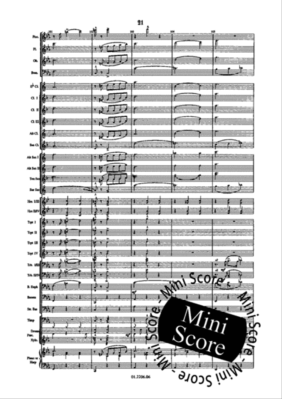 Glenn Plays Afer The Ball Concert Band scores gallery preview page 25