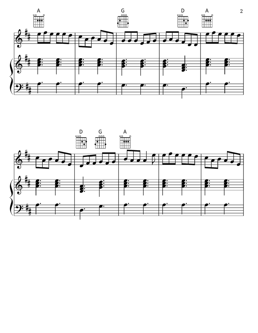 Diplodocus Violin Solo scores gallery preview page 2