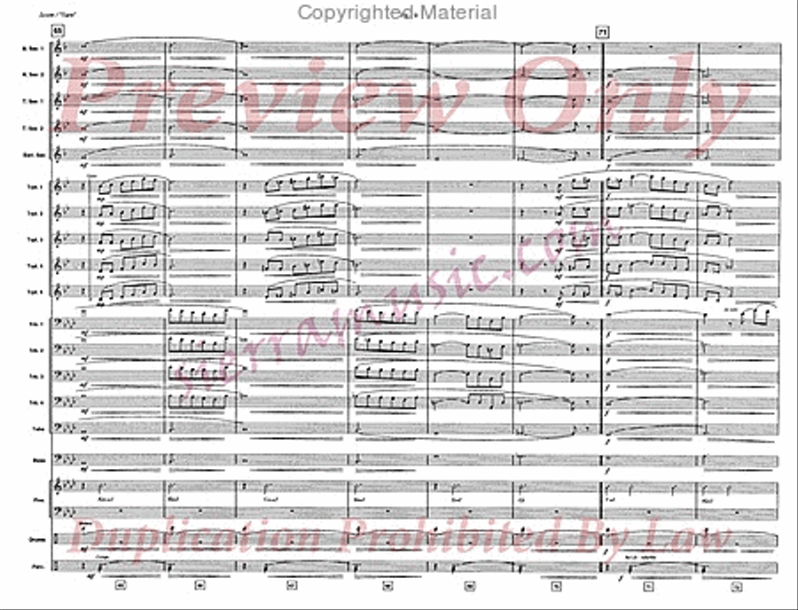 Tiare Tiare Jazz Ensemble scores gallery preview page 10