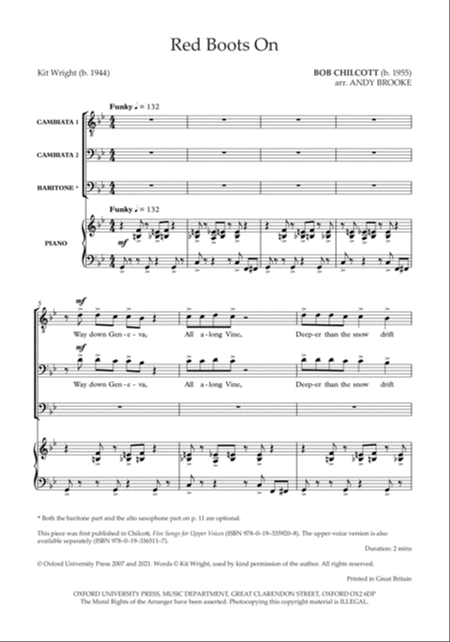 Red Boots On 3-Part scores gallery preview page 2