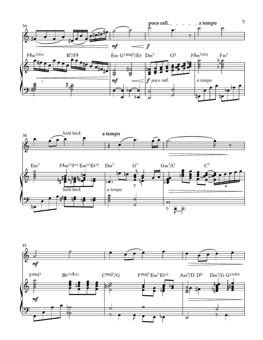 Over The Rainbow Flute Solo scores gallery preview page 5