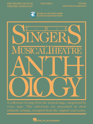 Book cover for Singer's Musical Theatre Anthology – Volume 5