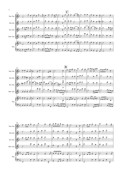 2 Classical Favourites for Saxophone Quartet (volume three) image number null
