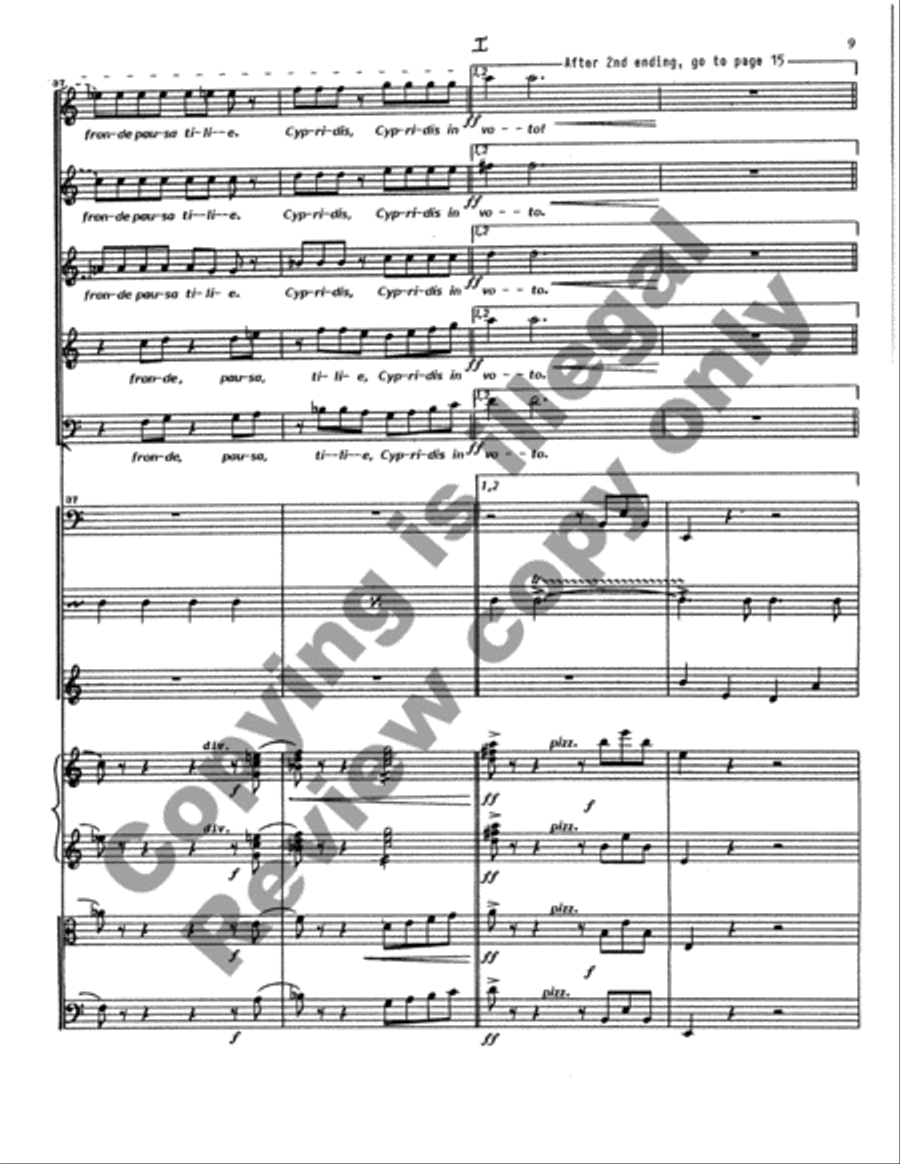 Cantata Rustica (Full/Choral Score) Choir scores gallery preview page 86