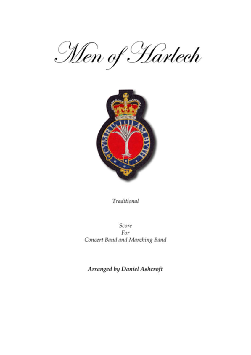 Men of Harlech - Score Only image number null