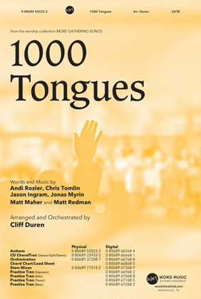 1000 Tongues - CD ChoralTrax