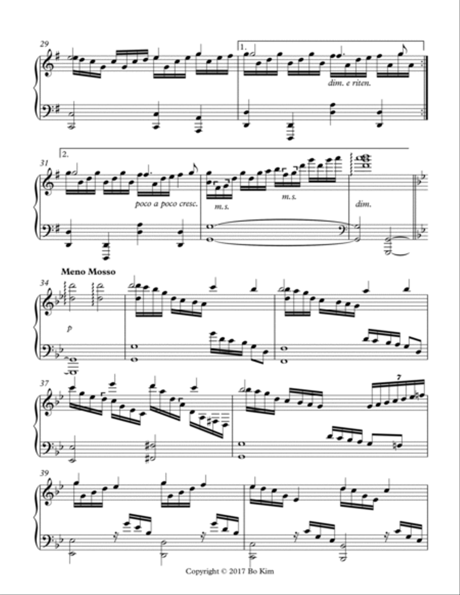 It Is Well With My Soul (Solo Piano Arrangement)