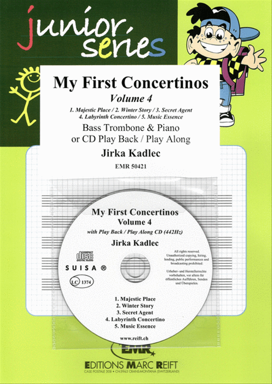 My First Concertinos Volume 4 Trombone scores gallery preview page 1