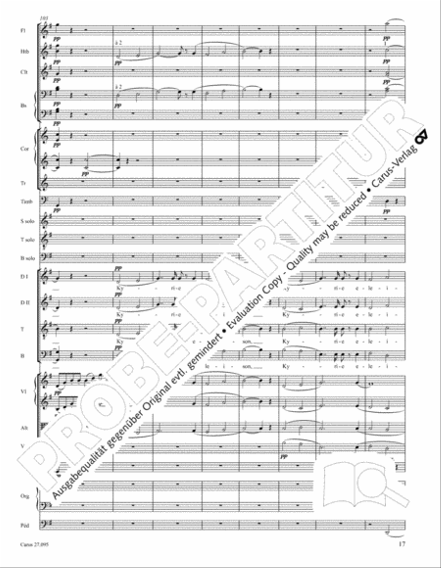 Messe solennelle de sainte Cecile STB scores gallery preview page 30