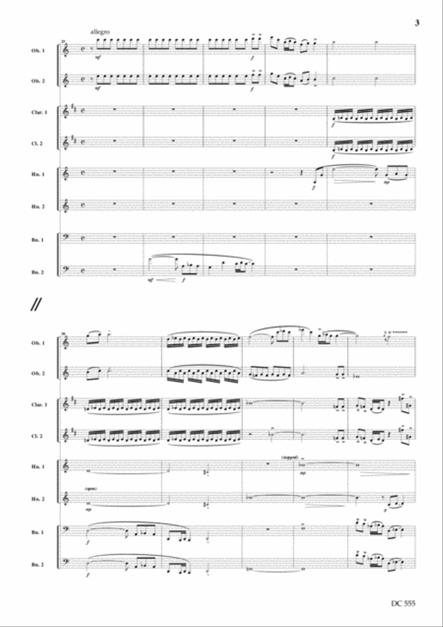 wind octet wind octet Small Ensemble scores gallery preview page 4