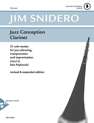 Book cover for Jazz Conception Clarinet