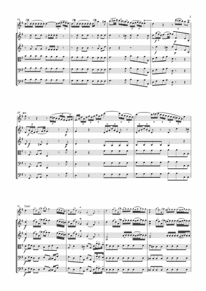 Haydn - Violin Concerto G major, Hob.VIIa:4, score and parts image number null