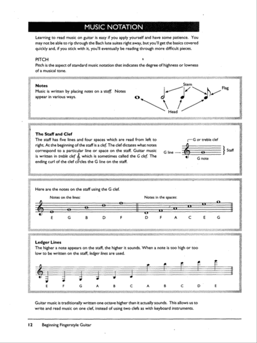 Complete Fingerstyle Guitar Method Complete Edition Acoustic Guitar scores gallery preview page 21