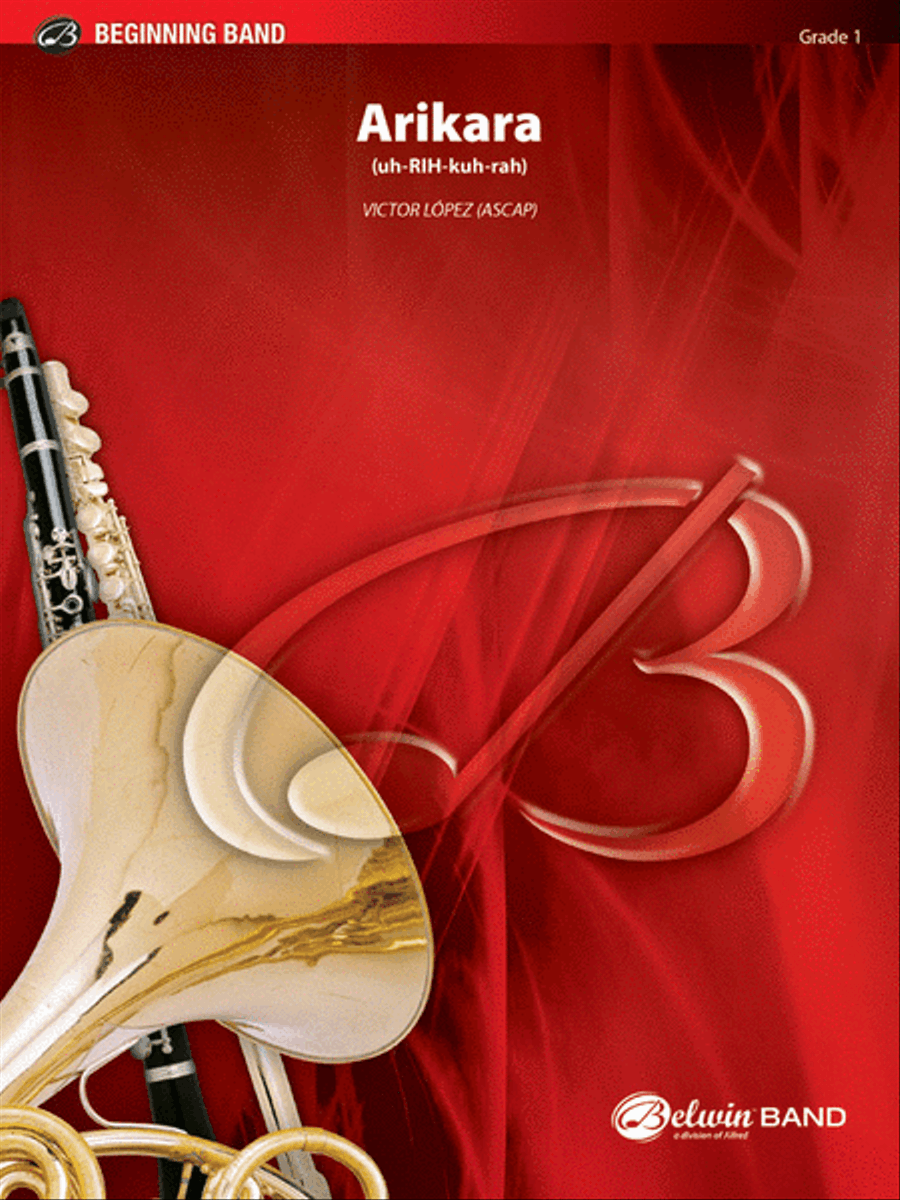 Arikara Concert Band scores gallery preview page 1