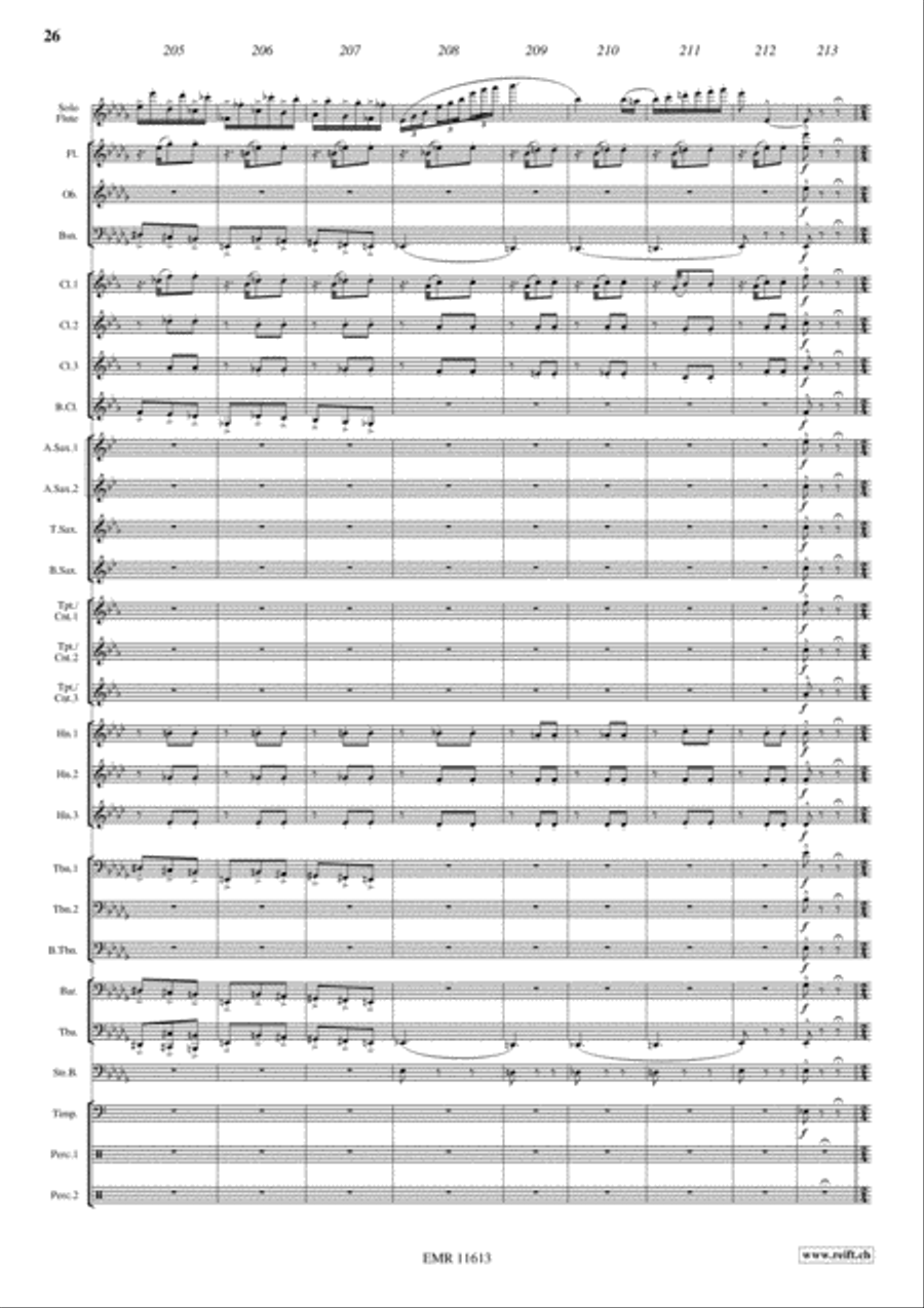 Carmen Fantasy Carmen Fantasy Concert Band scores gallery preview page 27