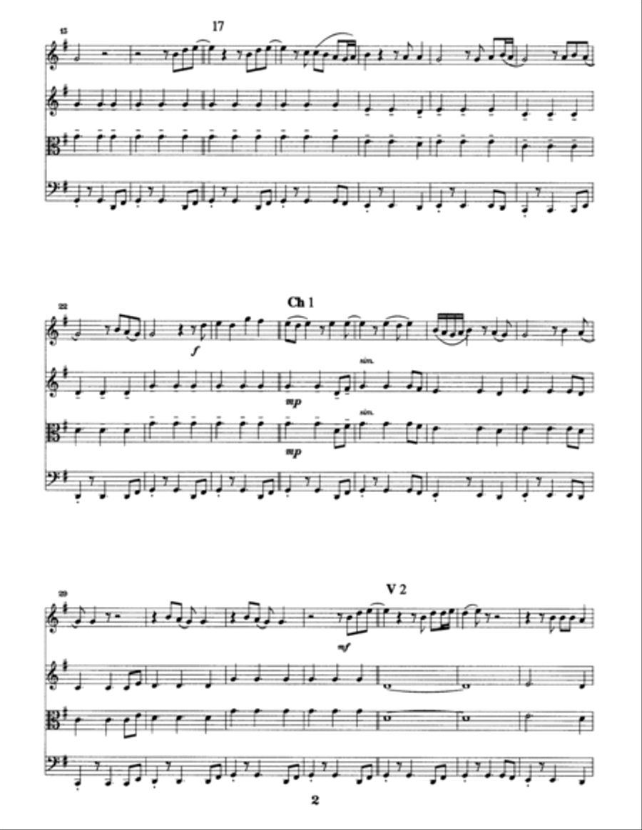 Stand By Me String Trio scores gallery preview page 2