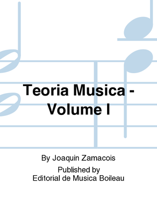 Teoria Musica - Volume I