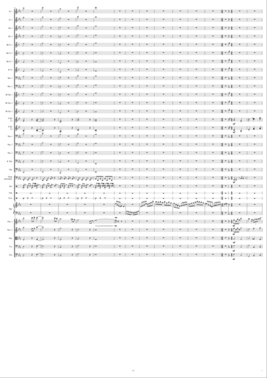 Longhorn Caverns Full Orchestra scores gallery preview page 5