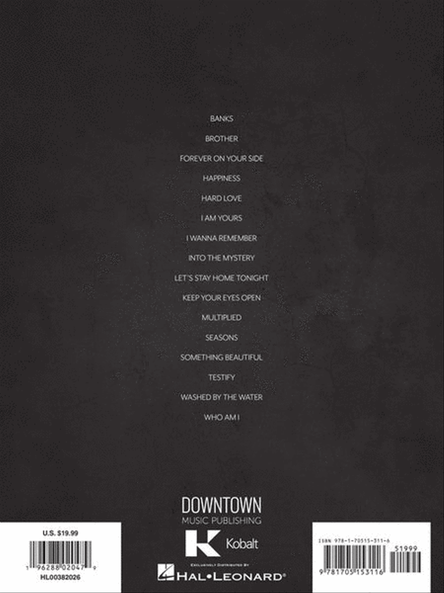Needtobreathe Sheet Music Collection Piano, Vocal, Guitar scores gallery preview page 7