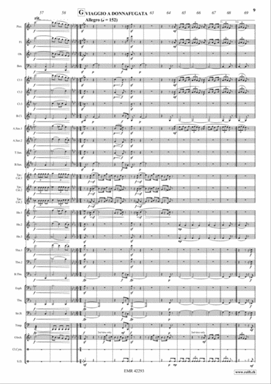 Il Gattopardo Concert Band scores gallery preview page 9
