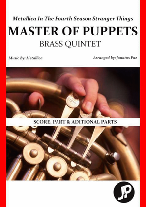 Book cover for Master Of Puppets