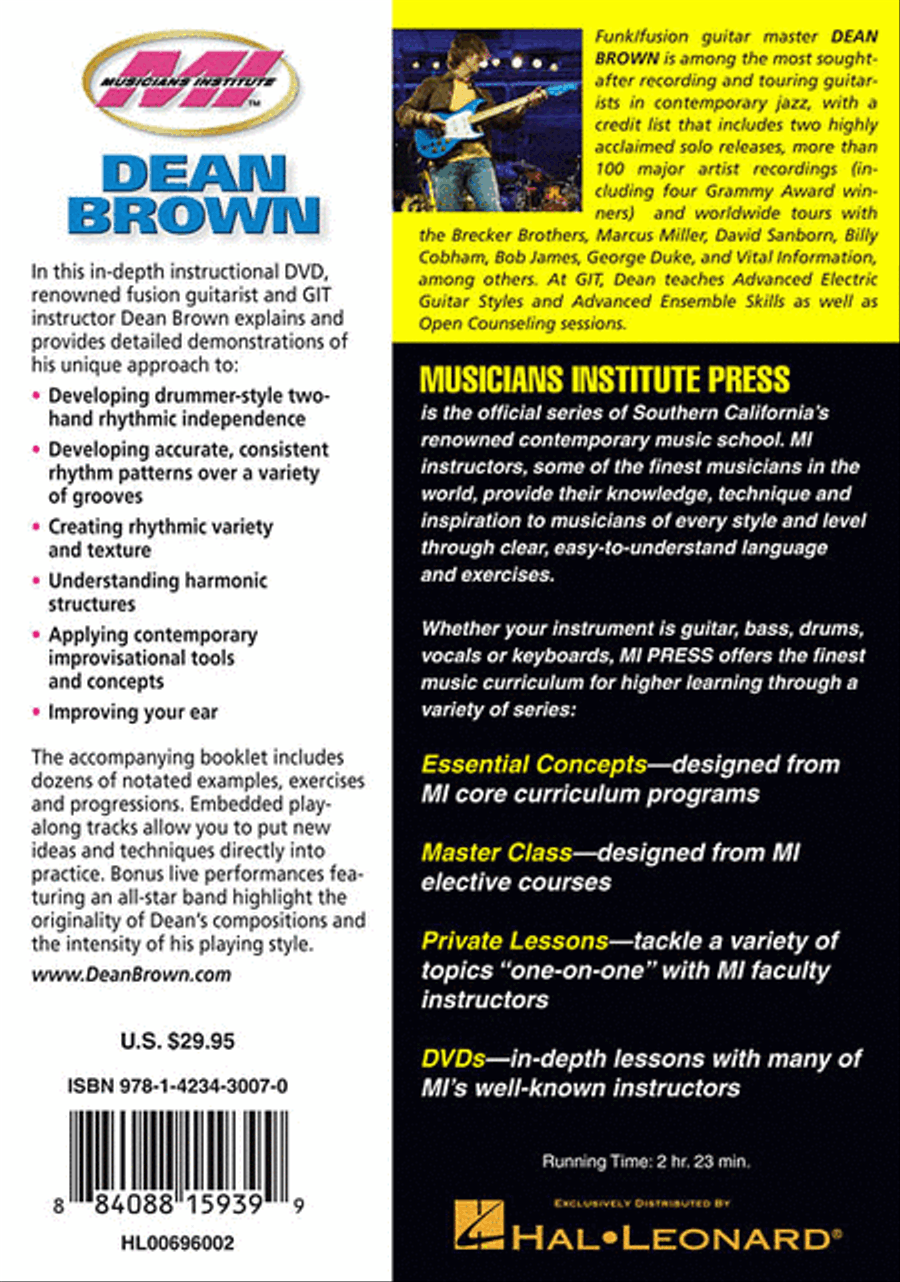 Dean Brown Guitar scores gallery preview page 2