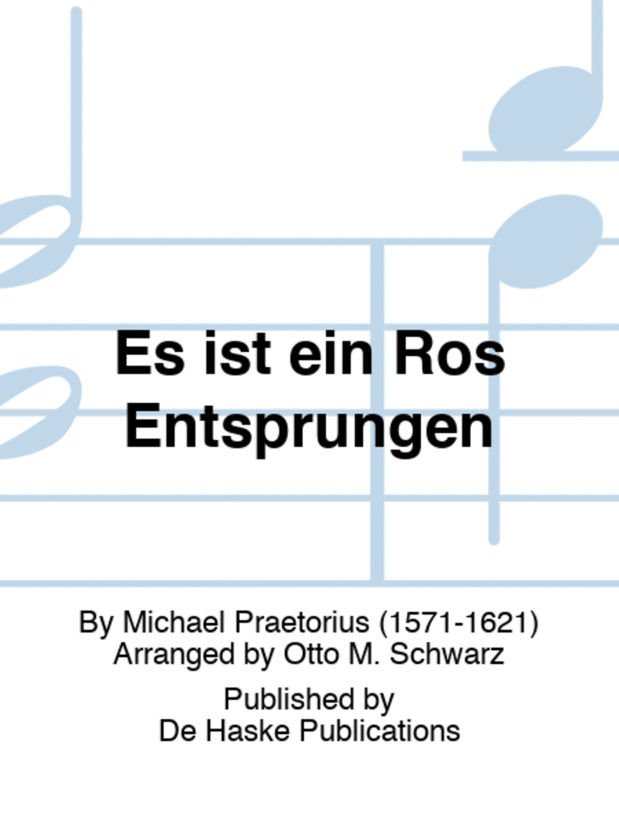 Es ist ein Ros Entsprungen Fanfare Band scores gallery preview page 1
