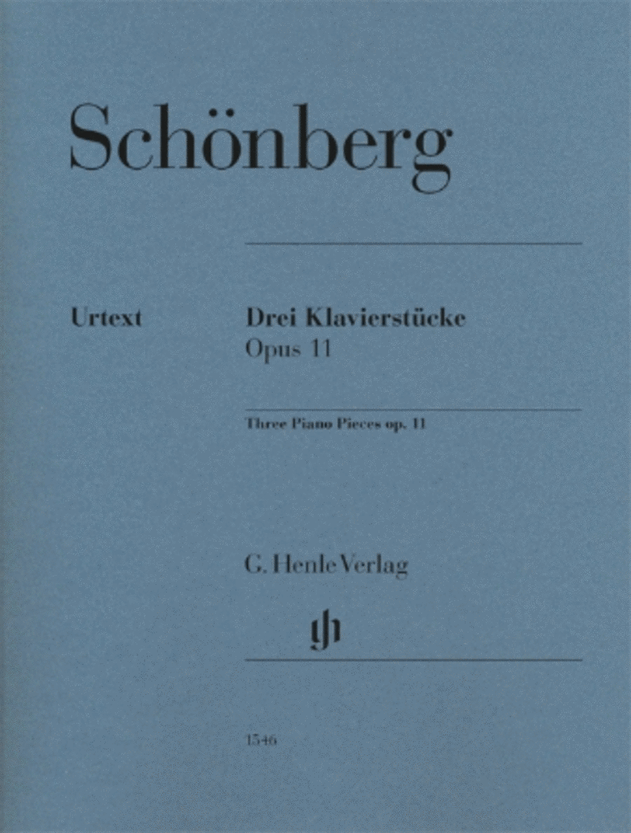 Three Piano Pieces, Op. 11 Piano Solo scores gallery preview page 1