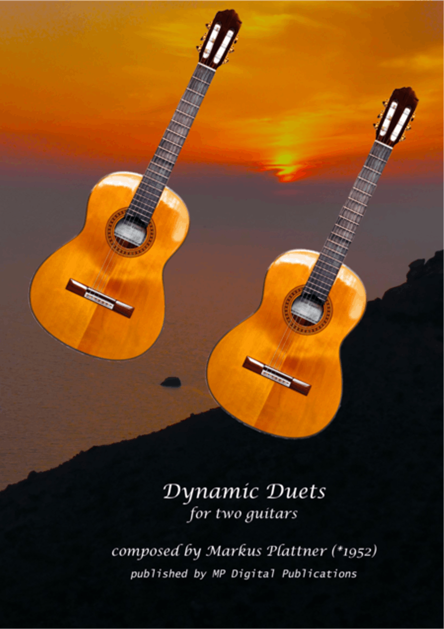 Dynamic Duets for 2 (fingerstyle) Guitars Fingerpicking Guitar scores gallery preview page 1