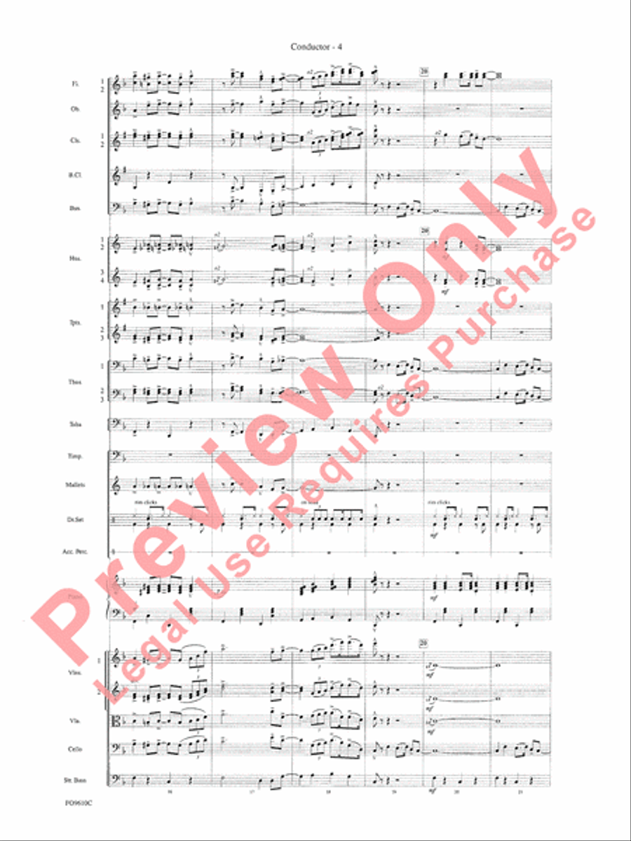 A Salute to the Big Apple Full Orchestra scores gallery preview page 6
