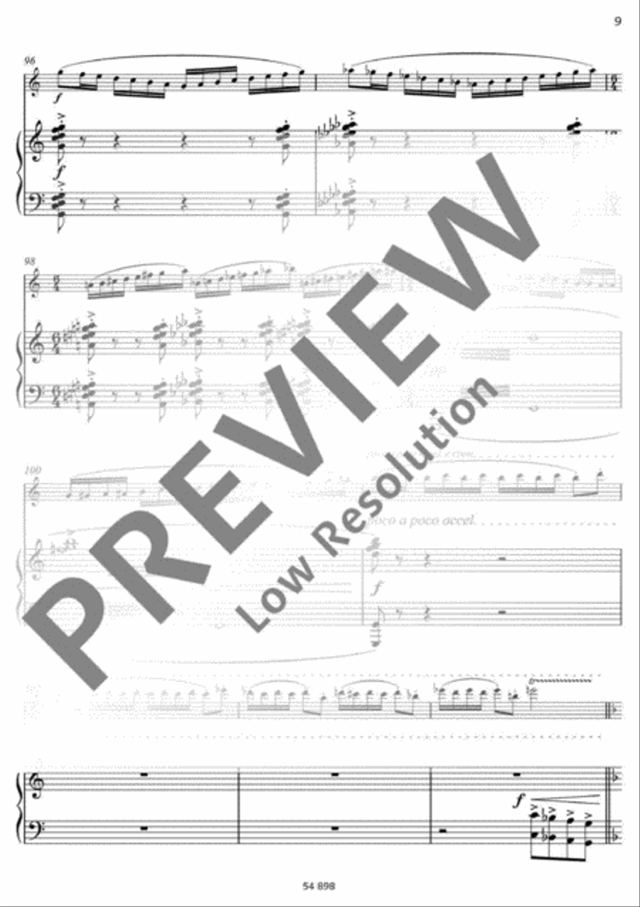 Sérénade populaire Flute Solo scores gallery preview page 10