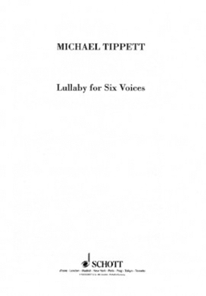 Book cover for Lullaby for Six Voices