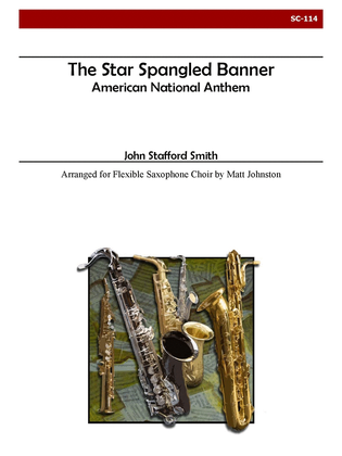 The Star Spangled Banner for Saxophone Choir